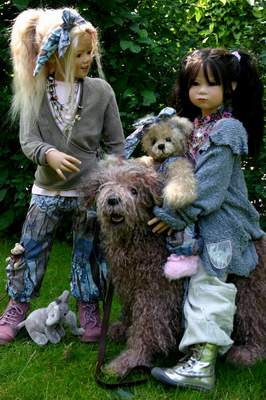 Tula, Tofke and Tamlyn with Pacco