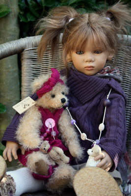 Emilie with Miesje