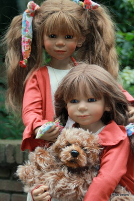 Sina and Fina with Foppe