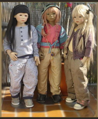 Tamlyn, Kashimiri mit roter Per&uuml;cke, Lihle blond